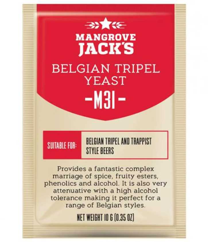 Mangrove Jack' CS Yeast M31 Belgian Tripel (10g) UBREW4U