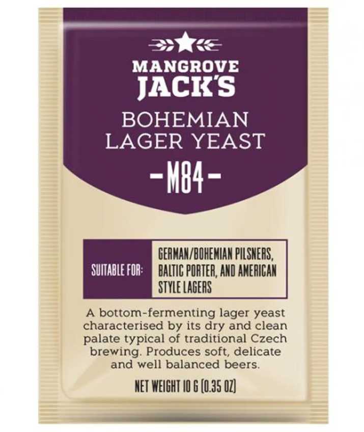Mangrove Jack's CS Yeast M84 Bohemian Lager (10g) UBREW4U