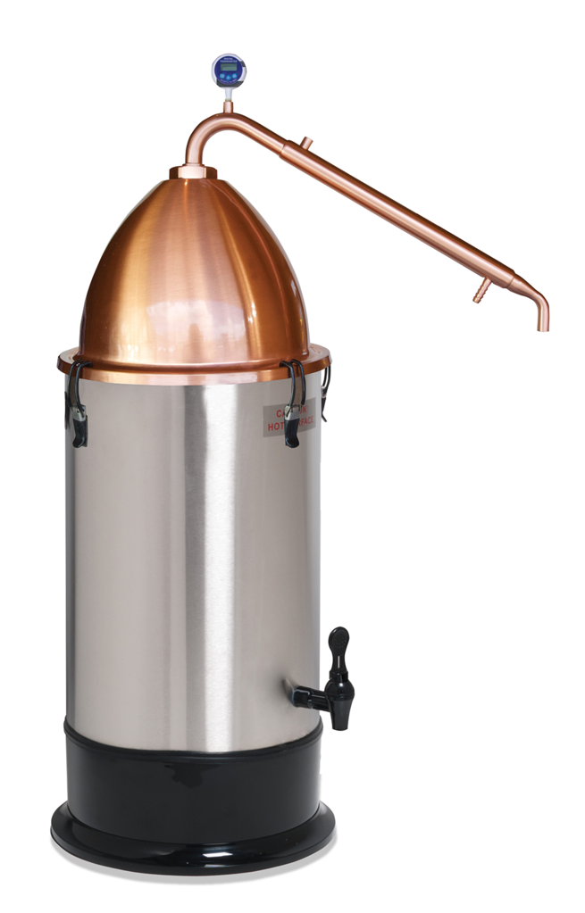 Craft Distilling Kit - Still Spirits Copper Pot Condenser... UBREW4U