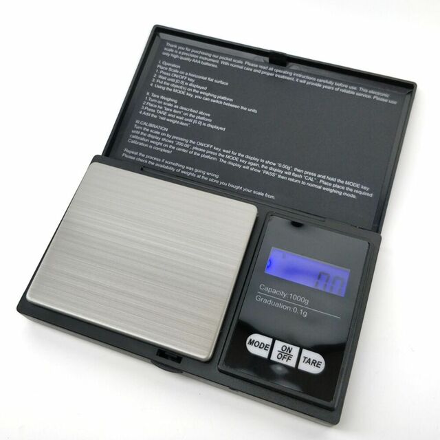Scales for Brewing Salts & Hops(0.1g to 1000g) UBREW4U