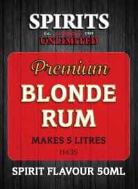 Spirits Unlimited Premium Blonde Rum Makes 5 litres UBREW4U