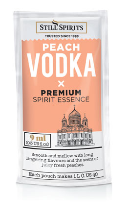 Still Spirits Peach Vodka 1L Sachet UBREW4U
