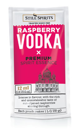 Still Spirits Raspberry Vodka 1L Sachet UBREW4U