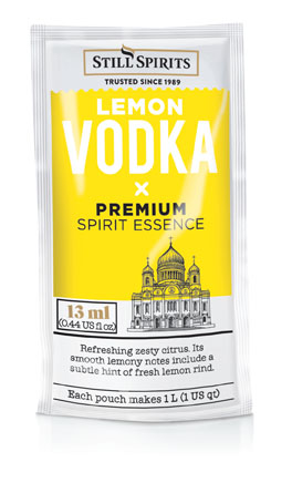 Still Spirits Lemon Vodka 1L Sachet UBREW4U