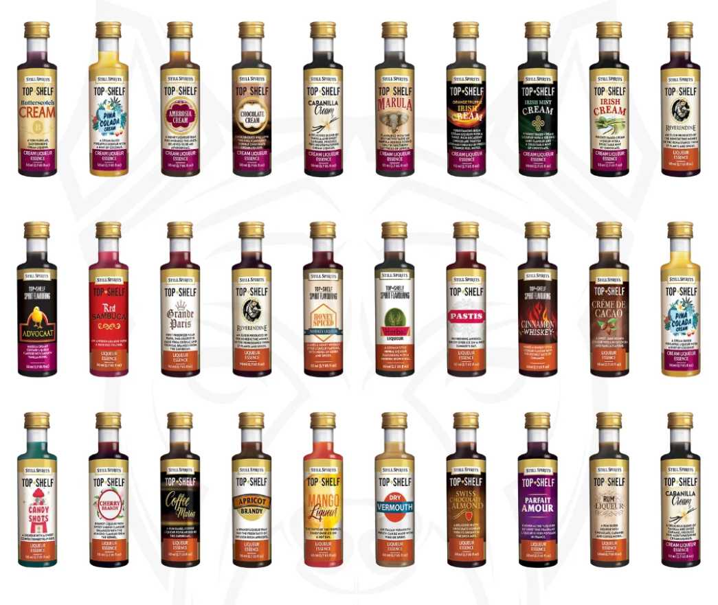 Top Shelf Liqueurs UBREW4U