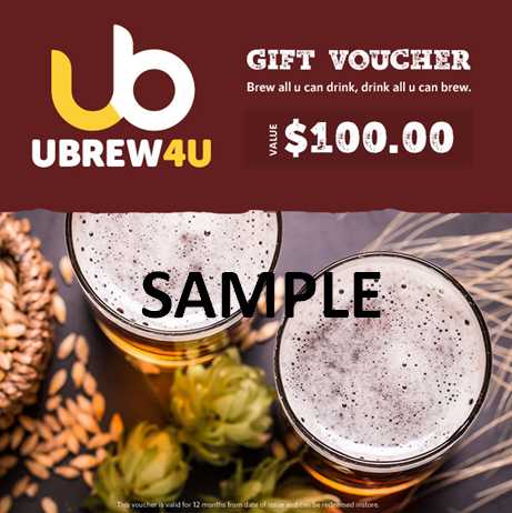 Gift Voucher UBREW4U