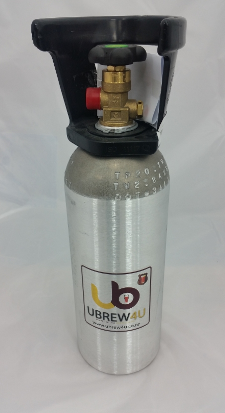 UBREW4U CO2 Cylinder (3.4L, 2.3kg capacity)