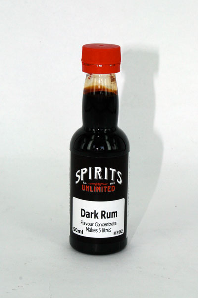 Spirits Unlimited Dark Rum Makes 5 litres UBREW4U