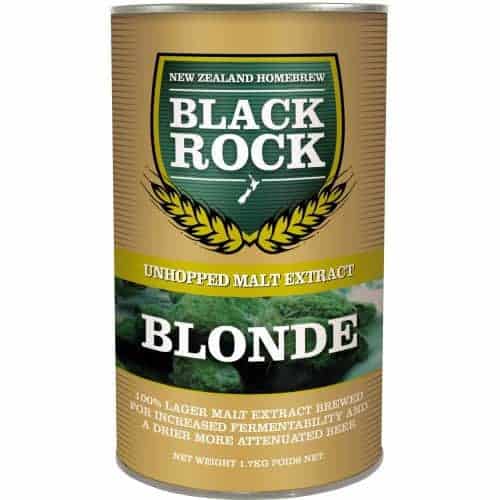 Black Rock Unhopped Blonde Beerkit UBREW4U