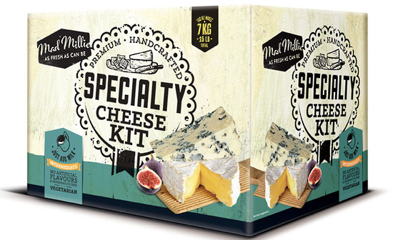 Mad Millie Specialty Cheese Kit UBREW4U