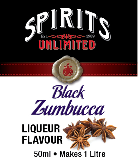 Spirits Unlimited Black Zambucca UBREW4U