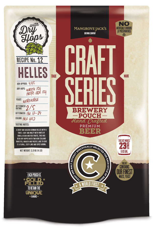 Mangrove Jack's CS Helles Lager 1.8kg UBREW4U