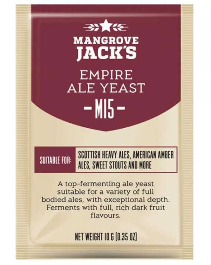 Mangrove Jack's CS Yeast M15 Empire Ale (10g) UBREW4U