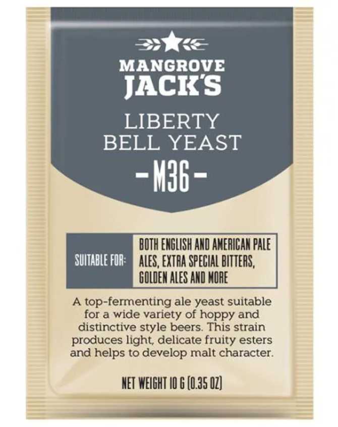 Mangrove Jacks CS Yeast M36 Liberty Bell Ale (10g) UBREW4U