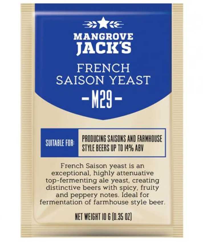 Mangrove Jack's CS Yeast M29 French Saison (10g) UBREW4U