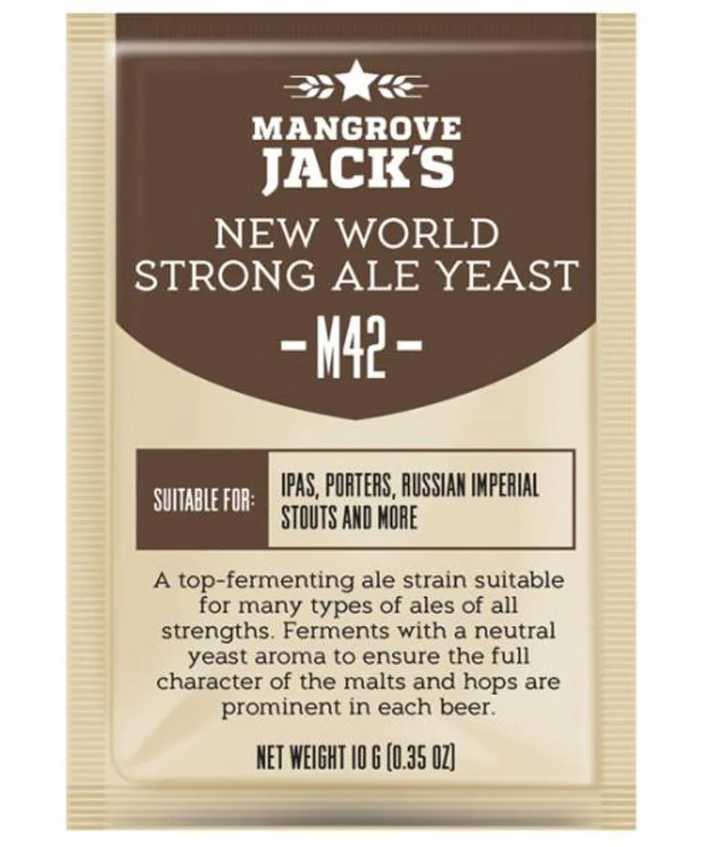 Mangrove Jack's CS Yeast M42 - New World Strong Ale (10g) UBREW4U