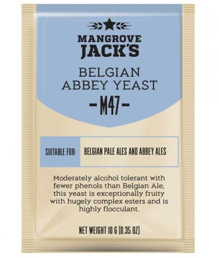 Mangrove Jack's CS Yeast M47 Belgian Abbey (10g) UBREW4U