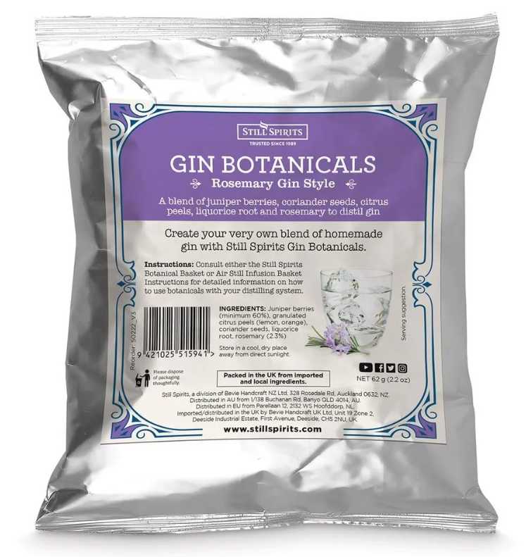 Gin Botanicals Rosemary UBREW4U