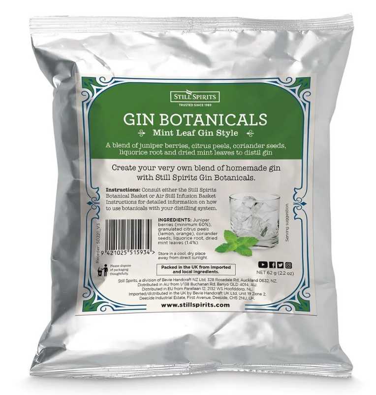 Gin Botanicals Mint Leaf UBREW4U