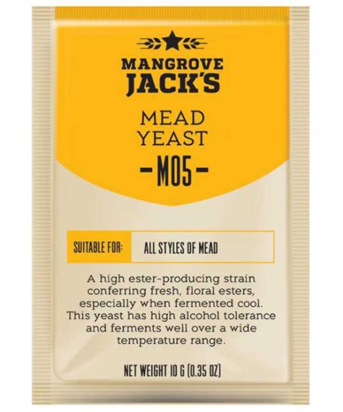 Mangrove Jack's CS Yeast Mead M05 (10g) UBREW4U