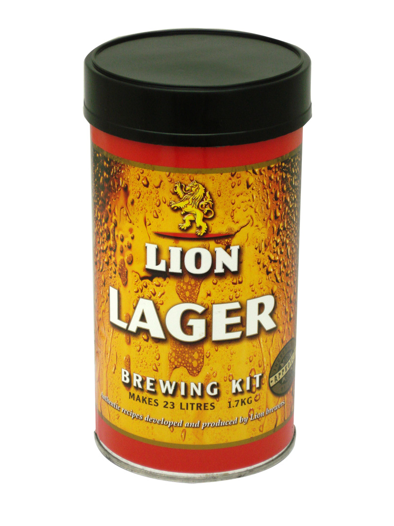 Lion Lager Beerkit 1.7kg UBREW4U