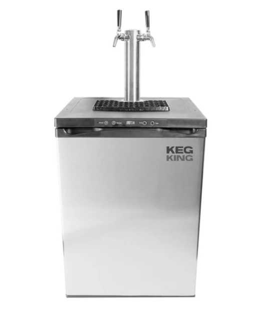 Kegmaster Premium XL 2 Tap Kegerator UBREW4U