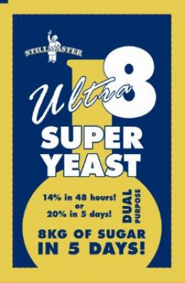 Ultra 8 Turbo Super Yeast UBREW4U