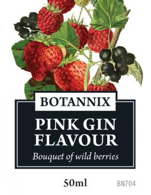 Botannix Pink Gin Flavour 50ml UBREW4U