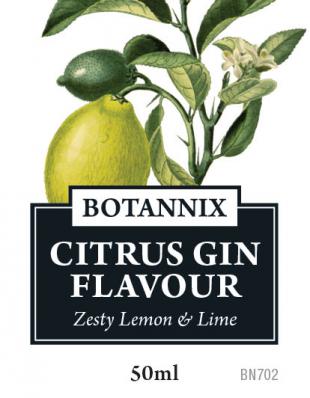 Botannix Citrus Gin Flavour 50ml UBREW4U