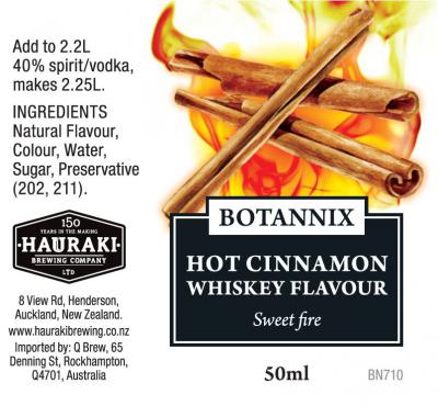 Botannix Hot Cinnamon Whiskey Flavour UBREW4U