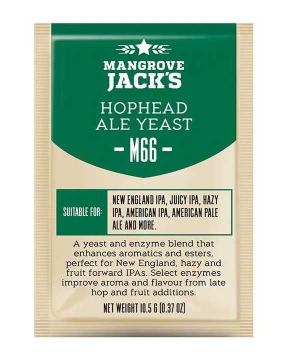 Mangrove Jacks M66 Hophead ale yeast UBREW4U