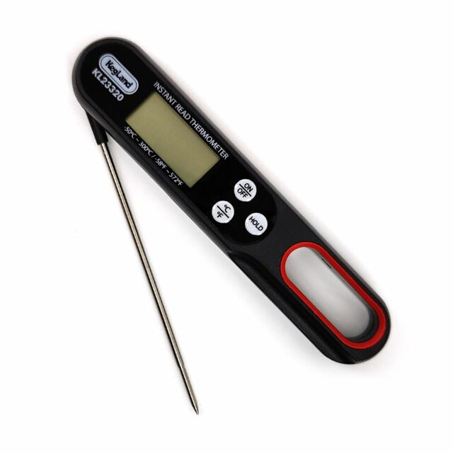 Digital instant Read Thermometer With Folding Probe UBREW4U
