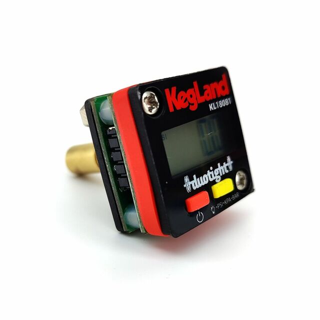 Duotight Digital Illuminated Mini Gauge 0-90psi UBREW4U