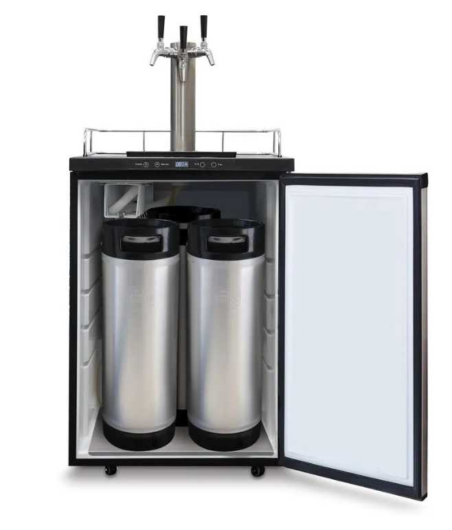 Mangrove Jack's Kegerator Triple Tap with 3 Kegs UBREW4U