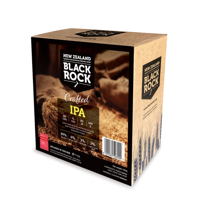 Black Rock Crafted IPA (Bag in Box) UBREW4U