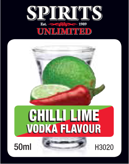 Chilli Lime Vodka Flavour UBREW4U