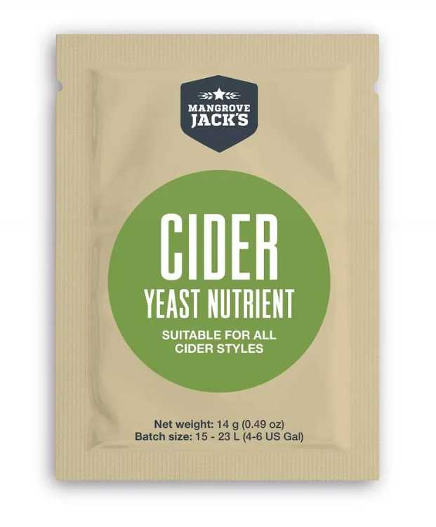 Mangrove Jack's Cider Nutrient 14g UBREW4U