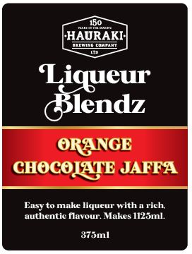 Orange Chocolate Jaffa Liqueur Blendz 375ml UBREW4U