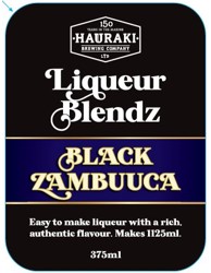 Black Zambucca Liqueur Blendz 375ml UBREW4U