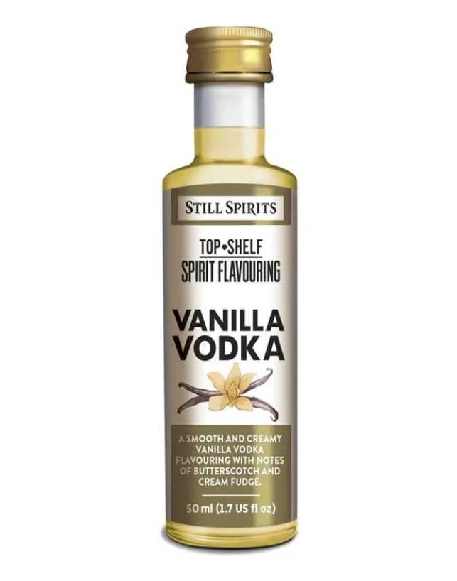 Still Spirits Top Shelf Vanilla Vodka UBREW4U