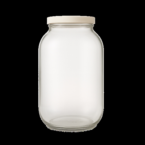 Pure Distilling Heavy Glass Jar 4Ltr UBREW4U