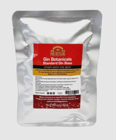 Pure Distilling Standard Gin Base Botanicals 65g UBREW4U