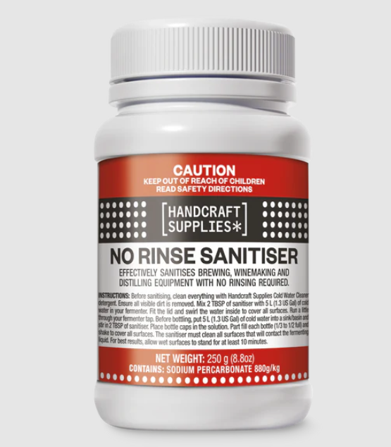 HS No Rinse Sanitiser 250g UBREW4U