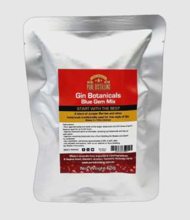 Pure Distilling Blue Gem Botanicals 65g UBREW4U