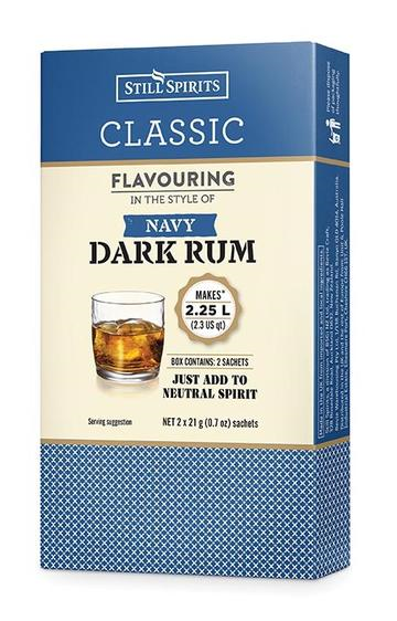 Still Spirits Classic Navy Dark Rum Sachet (2 x 1.125L) UBREW4U