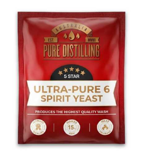 Pure Distilling Ultra-Pure 6 Spirit Yeast UBREW4U