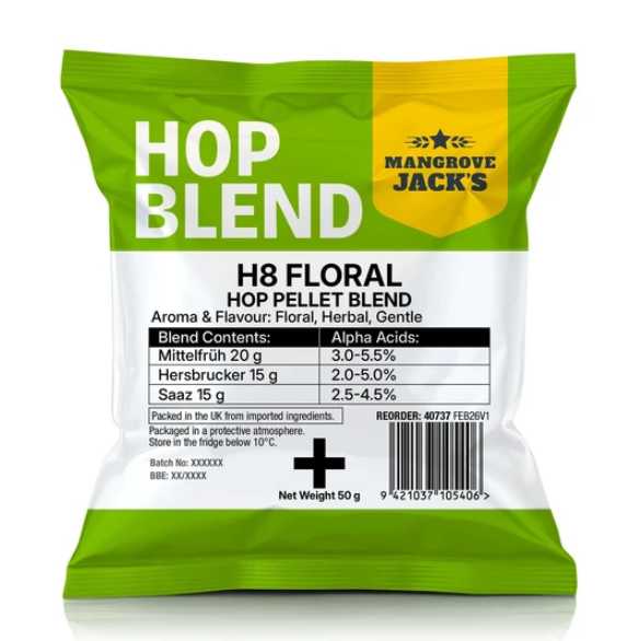 MJ H8 Floral Hops 50g UBREW4U