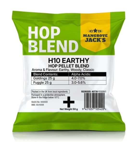 MJ H10 Earthy Hops 50g UBREW4U