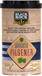 Black Rock Crafted Wakatu Pilsener Beer Kit 1.7kg UBREW4U