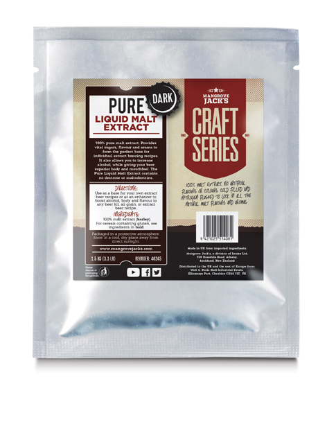 Mangrove Jack's Pure Liquid Malt Extract - Dark (1.5kg) UBREW4U